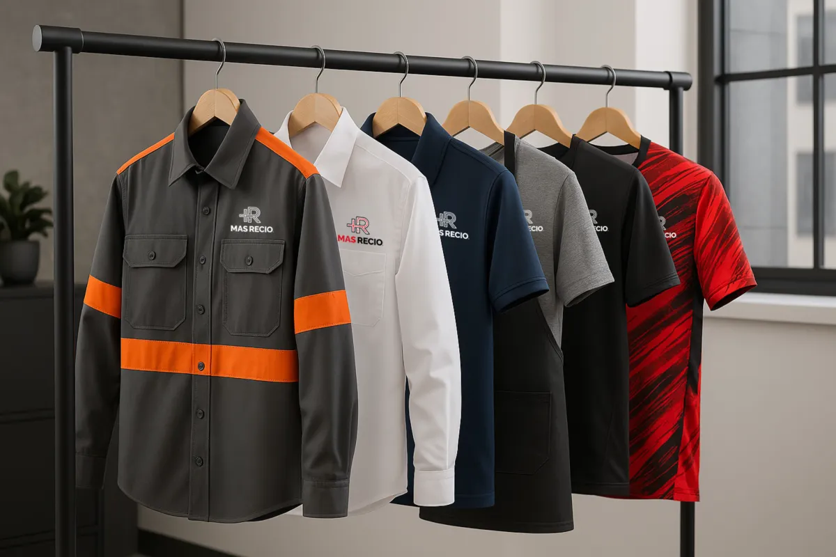 Uniformes Corporativos Personalizados - MAS RECIO